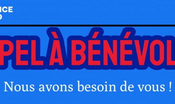 APPEL A BÉNÉVOLES